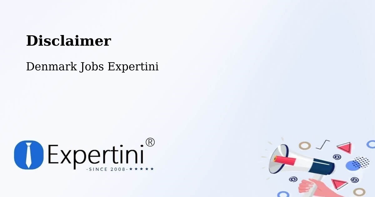 Disclaimer – Aalborg - Denmark Jobs Expertini